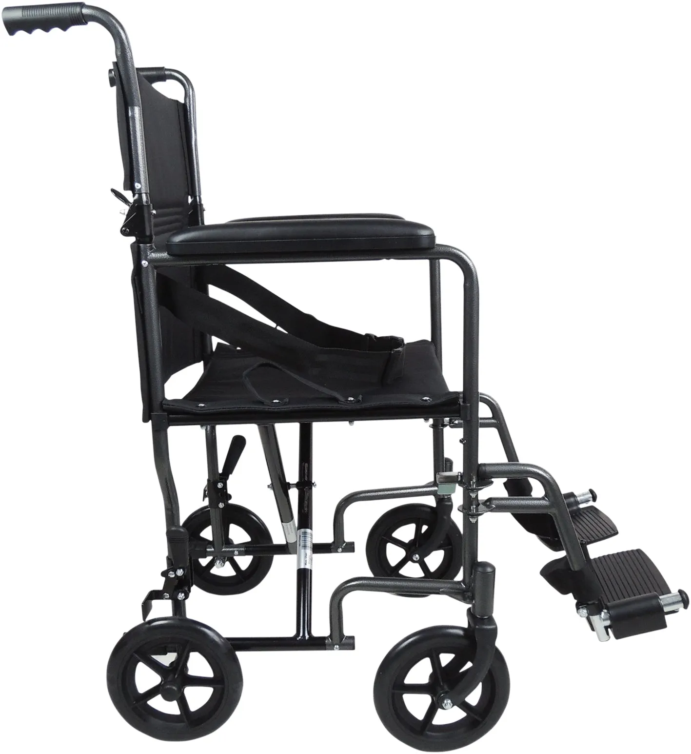 Steel Compact Transport Wheelchair