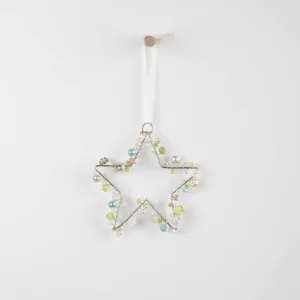 Storybook Hanging Beaded Star