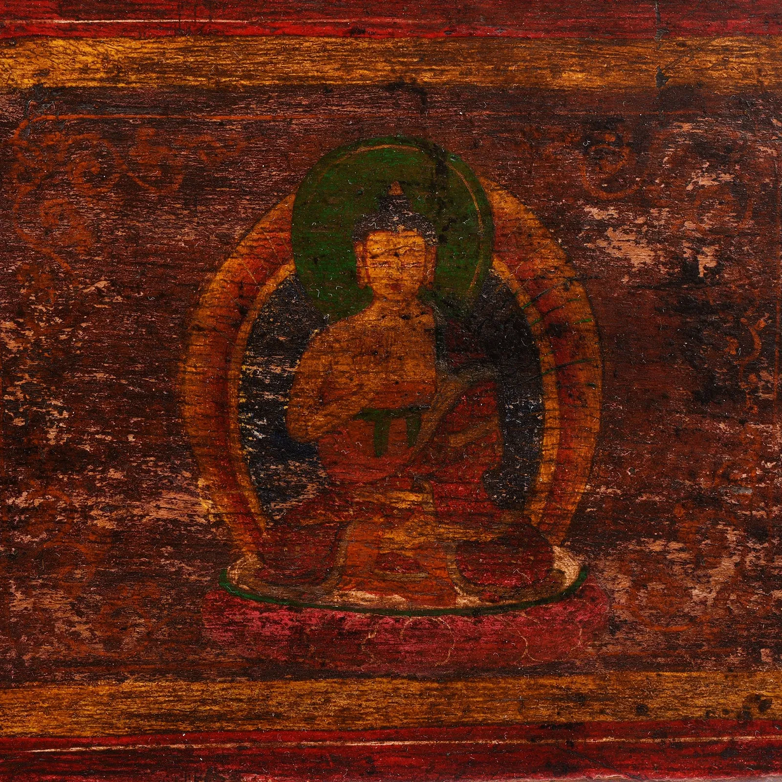 Tibetan Sutra Prayer Book  Cover - 17th Century