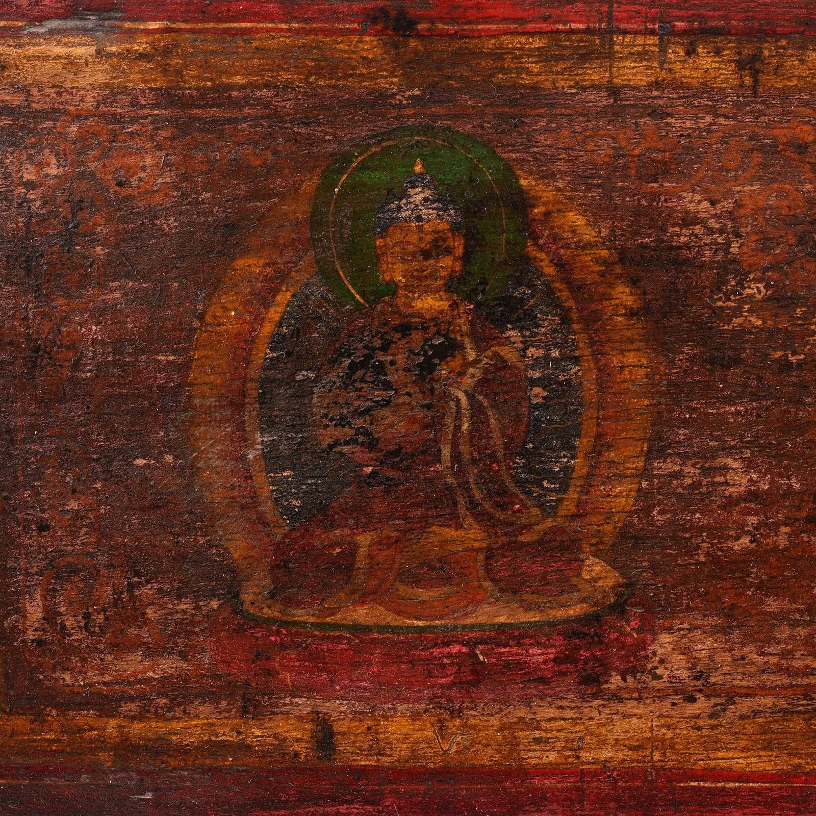 Tibetan Sutra Prayer Book  Cover - 17th Century
