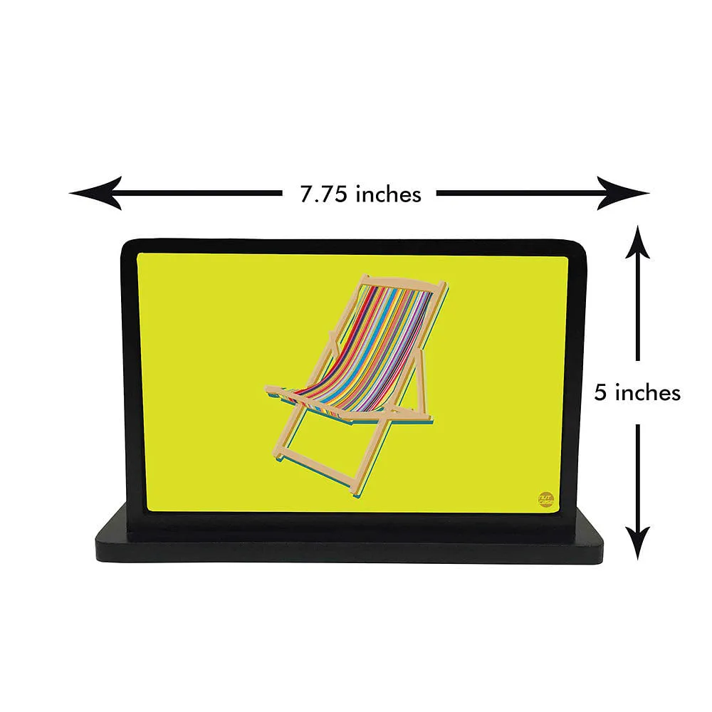 Tissue Holder Paper Napkin Stand - Lazy Sun Chair