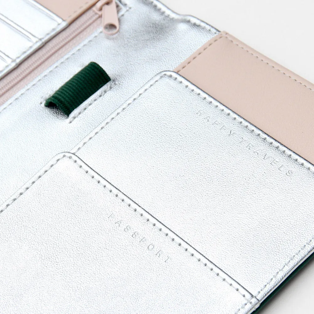 Travel Wallet Green
