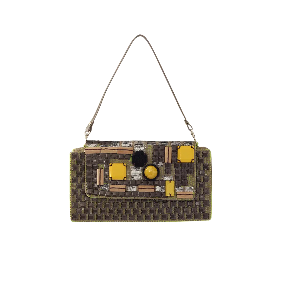 Tsuga Embroidered Bag