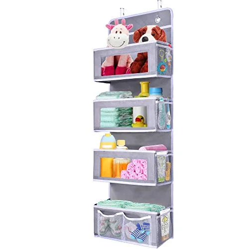 ULG Over Door Hanging Organizer with 4 Pockets
