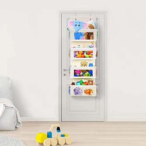 ULG Over Door Hanging Organizer with 4 Pockets