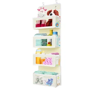 ULG Over Door Hanging Organizer with 4 Pockets