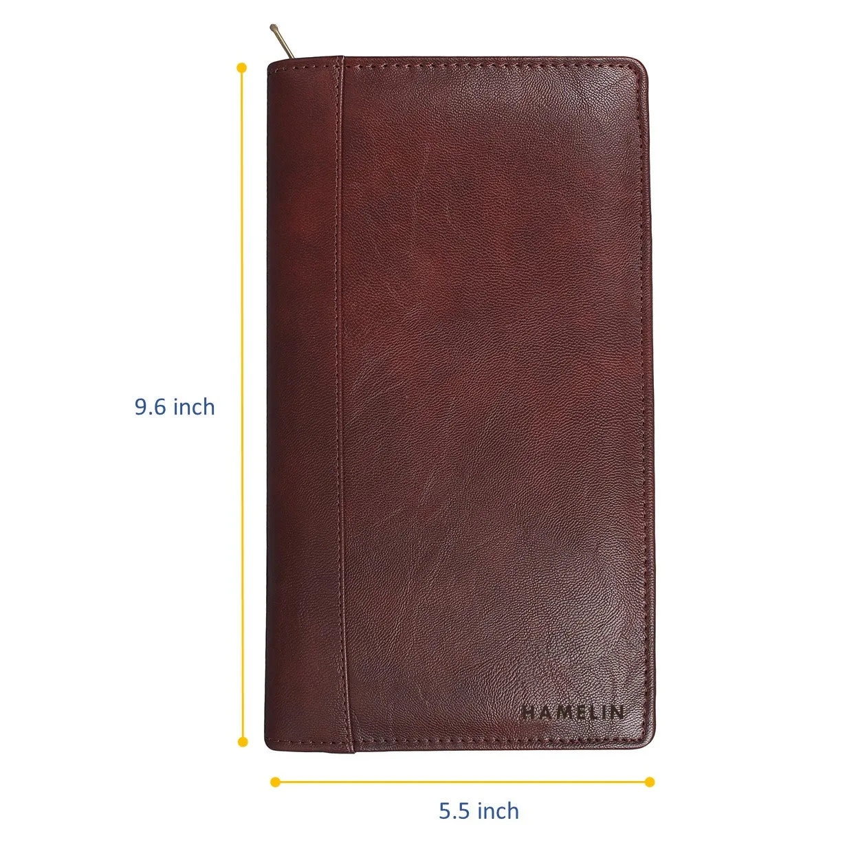 Ultimate RFID Blocking Travel Document Organizer (Brown)