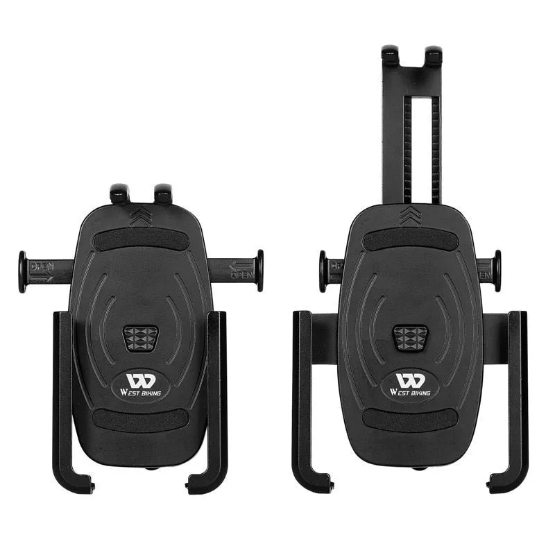Universal Bike Phone Holder Alloy Rotatable Cycling Smartphone Mount Stand Motorcycle Electric Bicycle Phone Holder