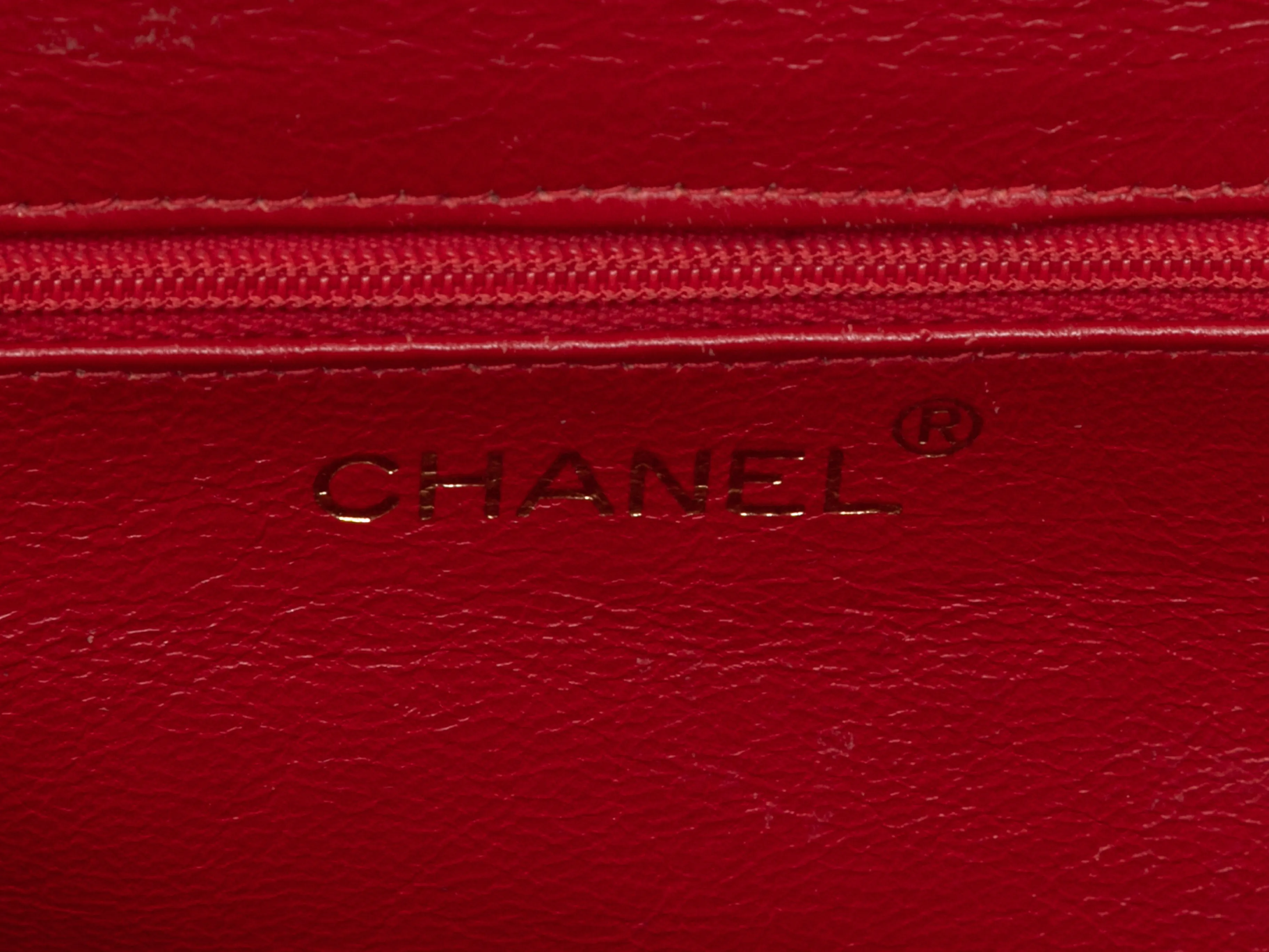 Vintage Black Chanel Silk Top Frame Evening Bag