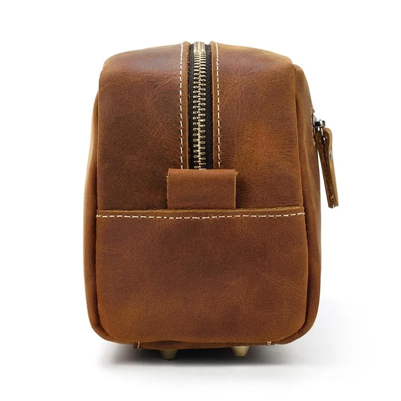 Wanderer Toiletry Bag Genuine Leather Toiletry Bag