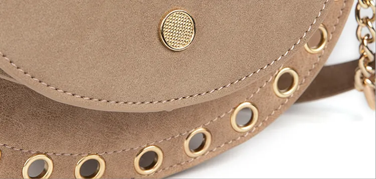 Western Womens Vegan Leather Saddle Crossbody Bag Ladies Shoulder Bag