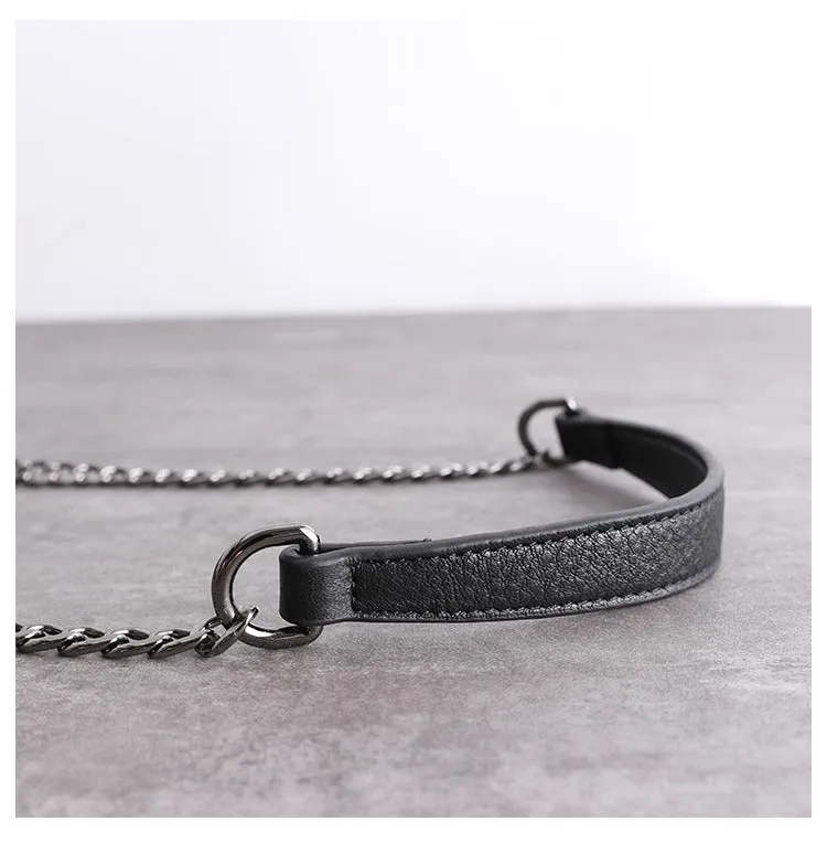 Womens Nylon Shoulder Bags Womens Black Diamond Nylon Chain Shoulder Purse Nylon Chain Purse for Ladies