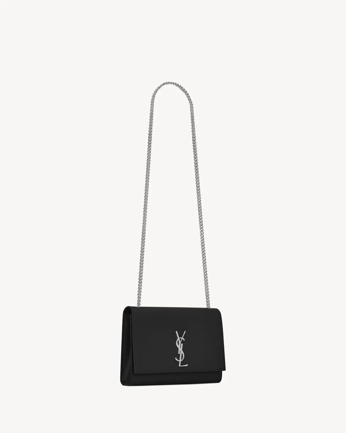 YSL Hand Bag- KATE LINE MEDIUM CHAIN BAG IN GRAIN